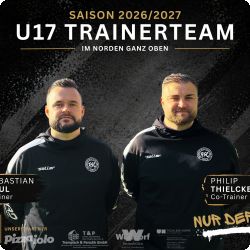 U17 Trainerteam Saison 2026/2027
