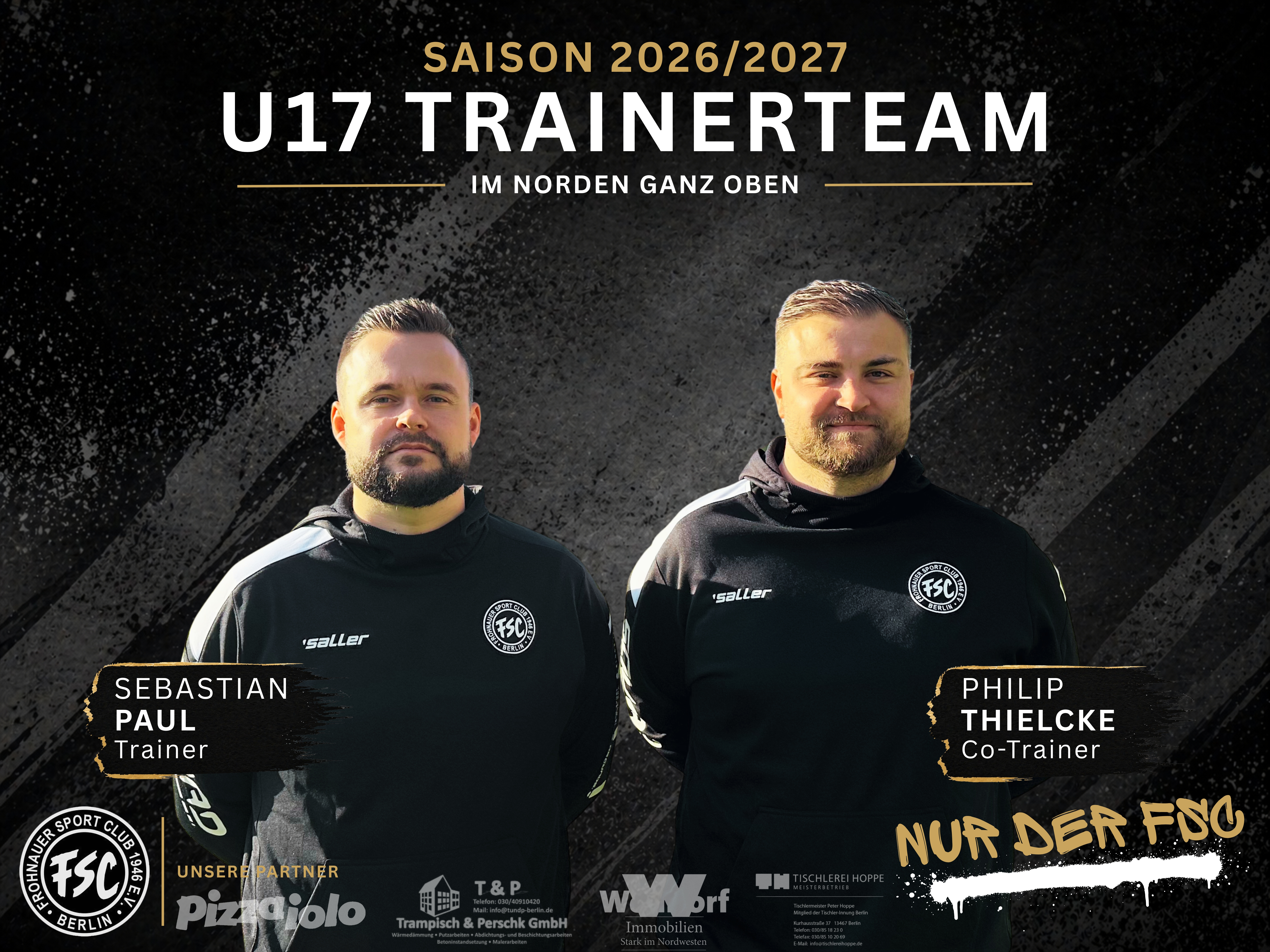 U17 Trainerteam Saison 2026/2027